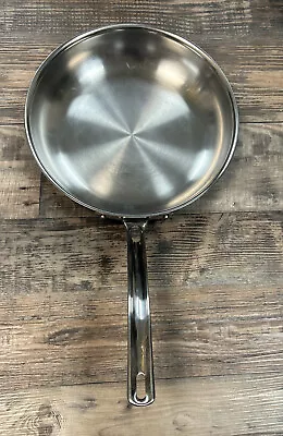 Viking 10  Skillet Stainless Steel 3-ply 18/8 Induction Ready Frying Pan EUC • $29