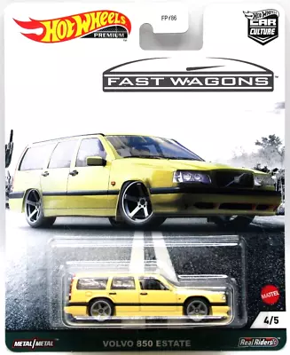 Hot Wheels Car Fast Wagons 4/5 Volvo 850 Estate Wagon Yellow GryM5spkRR's • $5.99