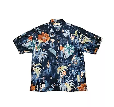 Tommy Bahama Silk Miss Vixen Christmas Relax And Deck The Palms Edition Cool Yul • $74.99