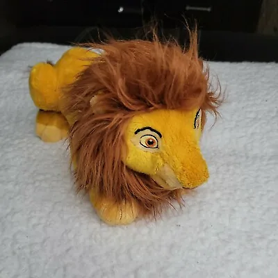 Disney World Parks Lion King Simba Mufasa Plush Stuffed Animal 15  Long • $13.50