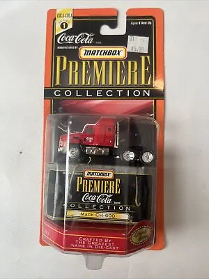 1998 Matchbox Premiere Coca-Cola Collection Series 1 Mack CH-600 Semi-Truck AA • $14.99