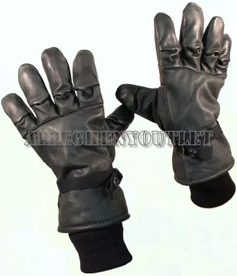 US Military Intermediate Cold Weather GLOVES Gore-Tex Leather W/ CUFF SMALL NEW • $6.99