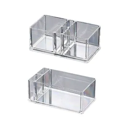 Clear Acrylic Cocktail Napkin Holder Tissue Box Paper Serviette Dispenser Bar Ca • £7.18