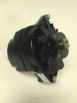 1928-1931 Ford Model A Black Painted Alternator And Pulley 6 Volt Positive Grnd • $175.67