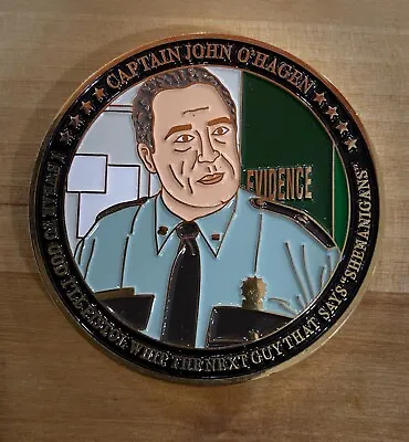 New Limited Vermont State Police Super Troopers Movie Captain O'Hagen Coin • $14.99