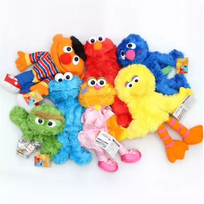 SesameStreet Plush Hand Puppet Muppet Elmo Ernie Big Bird Toy Kid Christmas Gif • $9.99