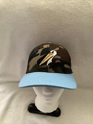 Myrtle Beach Pelicans Camo Baseball HatSnap Back Fitted Sm/Med 39thirty • $17.95