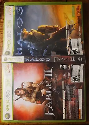 Xbox 360 Halo 3 & Fable 2 Bundle - *tested* • $14.99