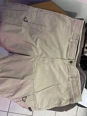 Wrangler 60AIWEW Men's Cargo Shorts - Beige • $11.50