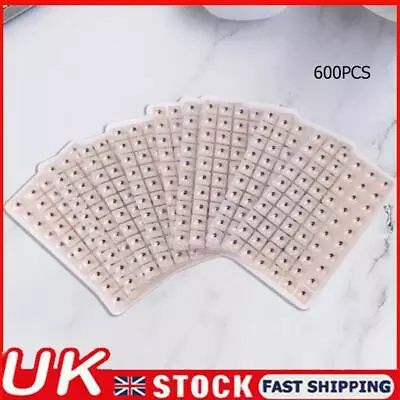 600pcs Acupuncture Needle Ear Seeds Vaccaria Seeds Ear Massage Stickers • £5.19