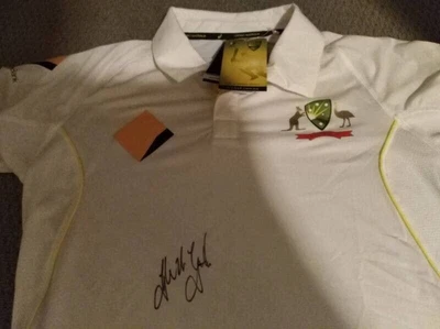 $199 • Buy Glenn McGrath Signed Cricket Shirt/Jersey Australia Signed Shirt