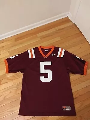 Virginia Tech Hokies NCAA Nike Team Men's Football Jersey Size L • $54.99