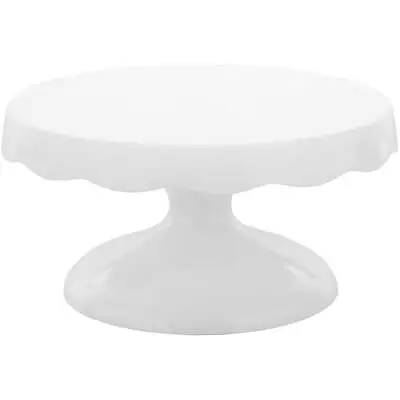 2-in-1 Pedestal Cake Stand And Serving Plate 10-Inch Round StandWhite • $12.93