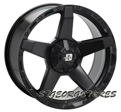 18x9 Diesel Wheels Exodus Black 6x139.7 Nitto Tyres Package Fit Hilux Ford • $1885.31