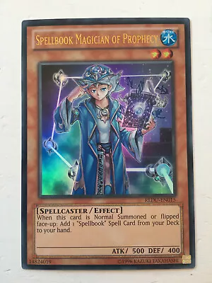 Yu Gi Oh Spellbook Magician Of Prophecy Ultra Rare REDU-EN015 - Unlimited • $8.95