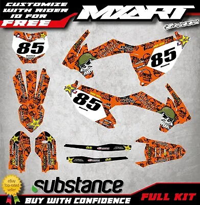 Graphics KTM 85 METAL STYLE Fit KTM 85 SX-2018 2019 2020 2021 2022 Model Decals • $212.42