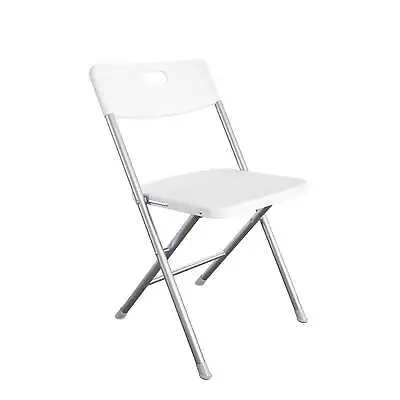 Mainstays Resin Seat & Back Folding Chair White • $19.88