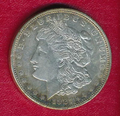 1921-d Morgan Silver Dollar **choice About Uncirculated** Free Shipping!! • $36.99