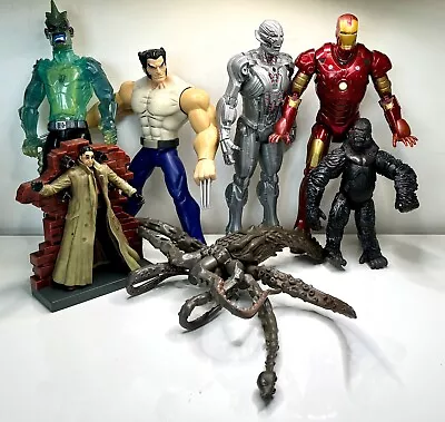 Action Figure Job Lot - Marvel Iron Man Anti Freeze Wolverine & Others - Good • £30