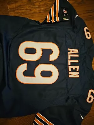 New Nike Chicago Bears Jared Allen Blue NFL NIKE Jersey 56 With Tag • $75