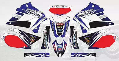 5367 Motocross Mx Graphics Decals Stickers For Kawasaki Klx250 D-tracker • $89