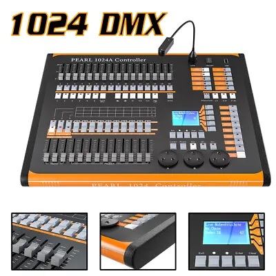 1024 Lighting Controller Mixer Stage Moving Head Beam Console DMX 512 Controller • $299.99