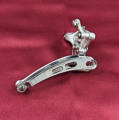 Vintage Campagnolo Record Front Derailleur 3 Hole 28.6mm Clamp Bottom Pull CLEAN • $82.77