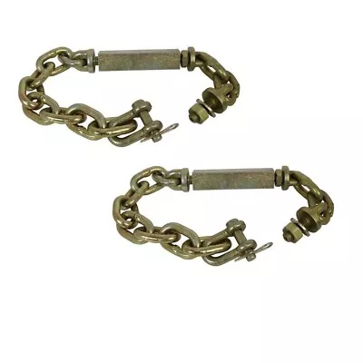 2 Universal 3 Three Point Hitch Chain Stabilizer Turnbuckle Sway • $105.99