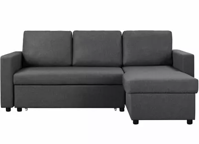 Corner Sofa Bed L-Shaped Sofa Sectional Sofa With Chaise & Storage • £459.99