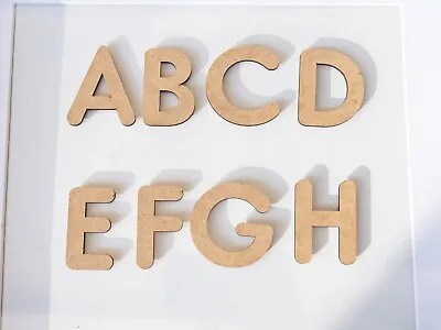 MDF Wooden Letters Custom Cut Letters Names Words Price Per Letter 5 10 15 20CM • $4.50
