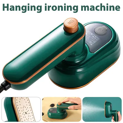 Mini Handheld Electric Iron Garment Steamer Steam Ironing Machine Portable Iron • £8.50