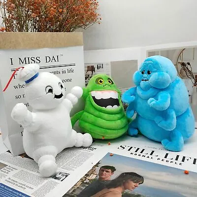 Ghostbusters Afterlife Plush Doll Slimer Muncher Stay-Puft Marshmallow Man Toys • $32.99