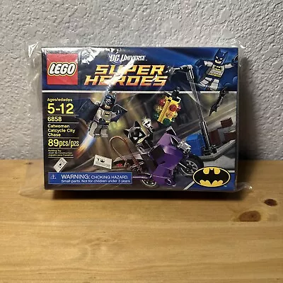 LEGO DC Comics SUPERHEROES - Catwoman Cycle Chase Set 6858 BATMAN • $22.95