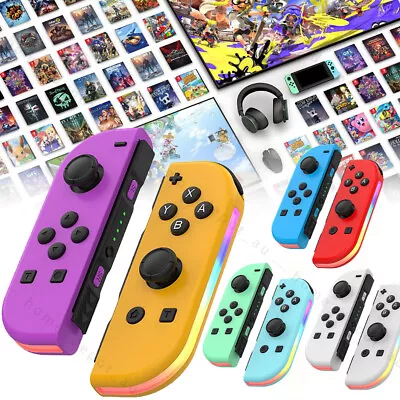 Left + Right Wireless Controller Gamepad For Nintendo Switch Joy Con Joycon Kids • $38.89