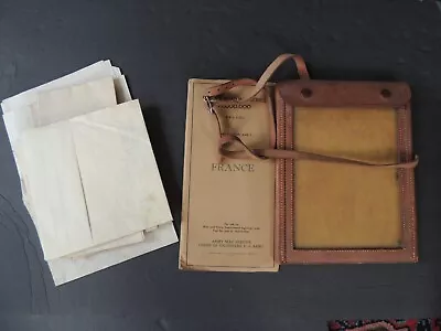 WORLD WAR TWO MAPS Of FRANCE & GERMANY W WWII MAP CASE • $33