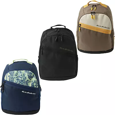 Quiksilver Mens Schoolie 2.0 30L Adjustable Strap Travel Backpack Bag • £49.50