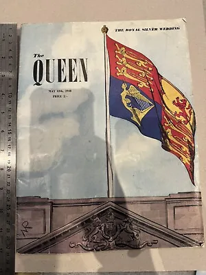 British UK King George Queen Elizabeth Royal Silver Wedding Magazine 12 May 1948 • £10.99