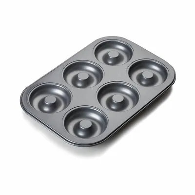 6 Cup Doughnut Baking Tray Non Stick Dough Nut Mould Pan - 1 Piece • $24.67