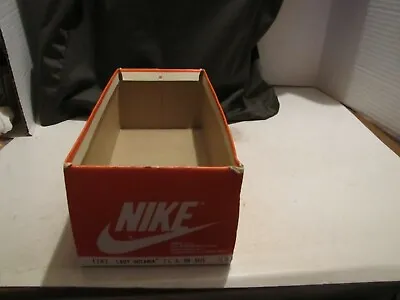 $24.99 • Buy Vintage 80's Nike Shoes 1787 Lady Oceania Tl B/rb Sz 8 Empty Box No Lid Used