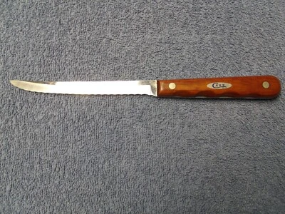 $20 • Buy CASE XX STAINLESS M 204-6” FILET CARVING CUTTING KITCHEN KNIFE Miracl-edge
