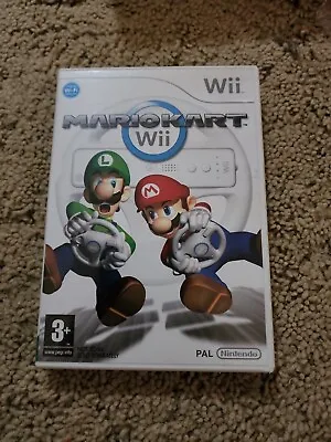 Mario Kart Wii - Nintendo Wii - Manual Included - GC - Tested - Rated G - PAL • $25