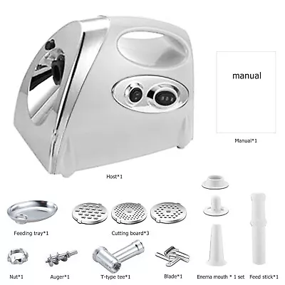 Electric Meat Grinder Household Mincer Sausage Stuffer Food Processor US 110V • $43.69