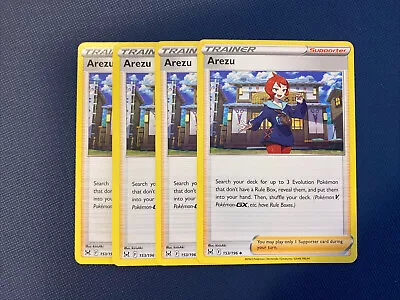 Pokemon TCG - X4 Arezu 153/196  Lost Origin Playset NM/M • $1.35