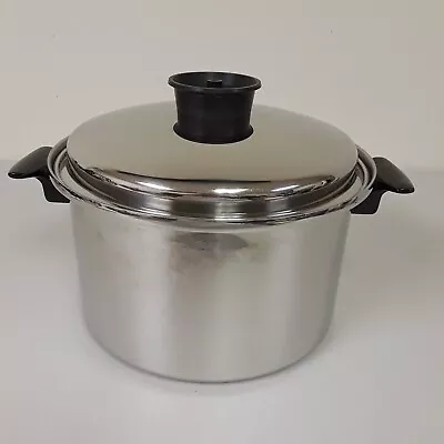 VTG Chef's Ware 8 Qt. Stockpot Stainless Steel Townecraft Cookware With Lid • $155