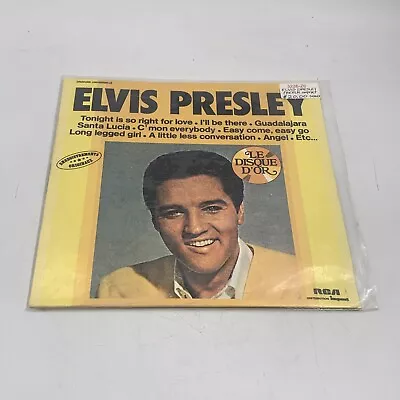Elvis Presley - Le Disque D'Or - French Import - Vinyl • $29.99