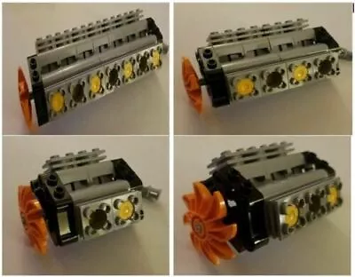 $22.99 • Buy Lego Technic V4 V6 V8 V10 V12 V14 .. V20 Engine NEW (Motor, Shaft,Propeller,Car)