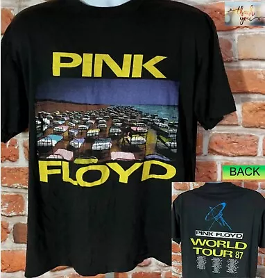 1987 World Tour Pink Floyd Vintage T-Shirt Size 80s Momentary Lapse Tee Reason • $16.97