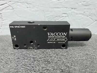 Vaccon VP20-150H Vacuum Venturi Pump W/o Gauge • $59.99