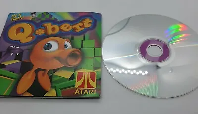 ATARI He's Back Q*bert Windows 95/98 CD-ROM Manual's And Disc*Great Shape* • $9.99