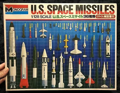 Us Space Missiles 1/128 Model Kit Monogram Vintage • $120